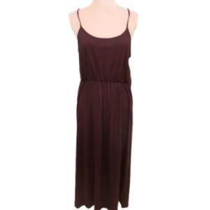 Wine Purple Maxi Dress